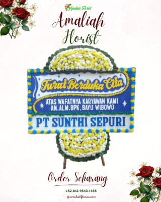 Papan Bunga Duka di Nomporejo